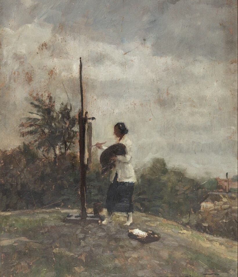 Pólya Tibor
Festőnő