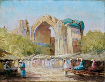 Pádly Aladár (1881-1949): Szamarkand, 1917