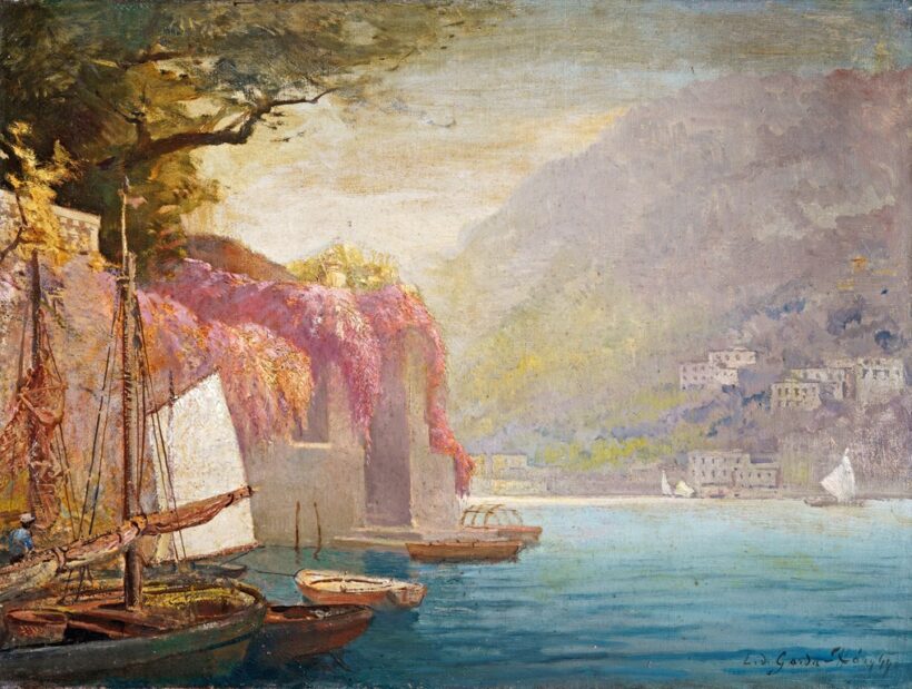 Háry Gyula (1864-1946): Lago di Garda