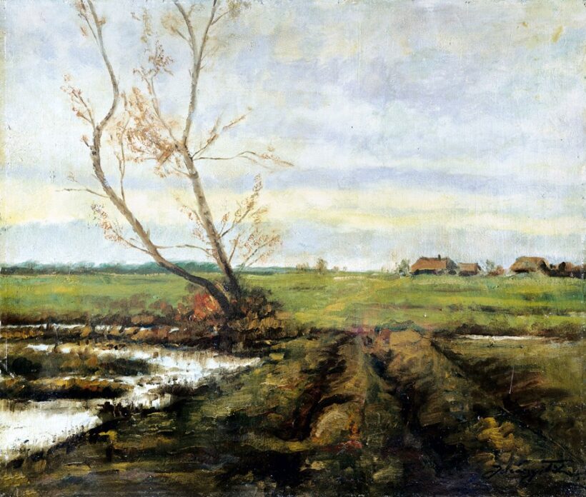 Idrányi Tibor (1896-1979): Eső után