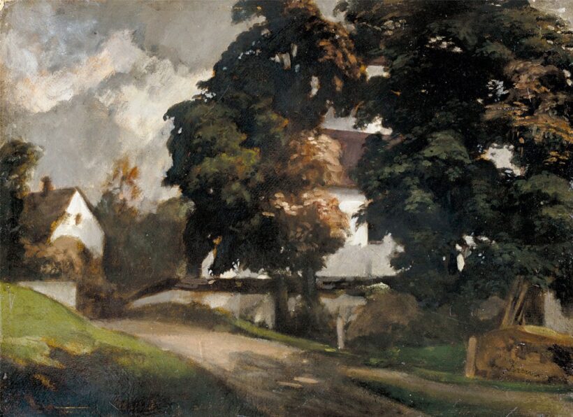 Tardos Krenner Viktor (1866-1927): Vihar előtt