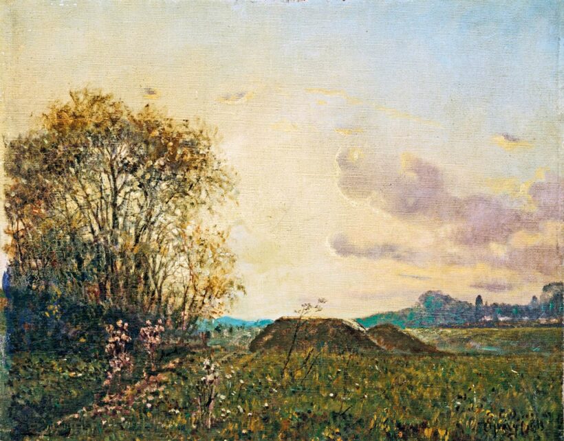 Ujváry Ignác (1860-1927): "Bodajki határ", 1913