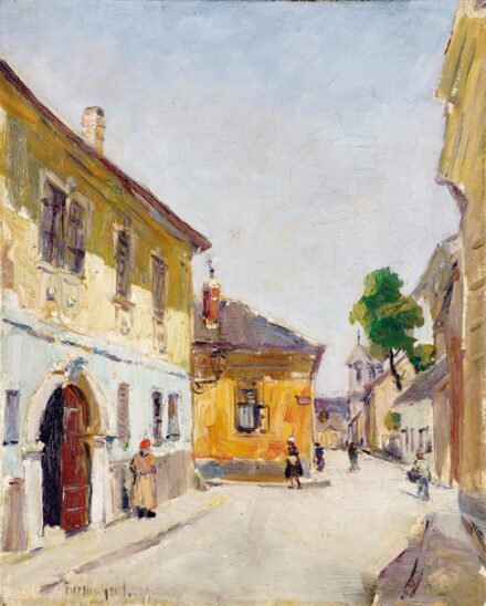Turmayer Sándor (1879-1953): Tabáni utca