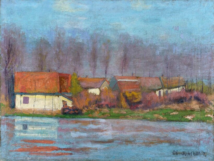 Joachim Ferenc, Csejtei (1882-1964): Folyóparti házak