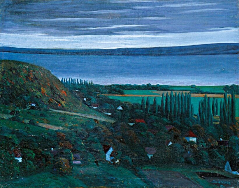 Sassné, Farkas Bözske (1889-1950): "Szigligeti hajnal"