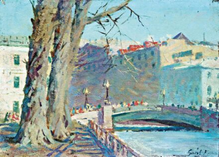 Gaál Ferenc (1891-1956): Szajna-parti részlet