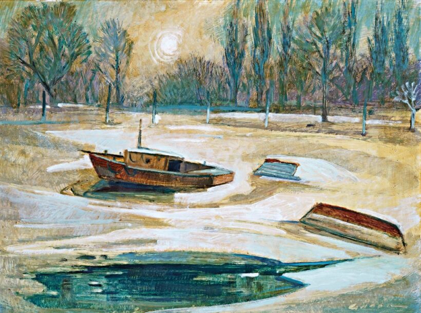 Gádor Emil (1911-1998): Téli napsütés