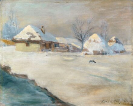 Zórád Géza (1890-1969): "Téli délután" 1937