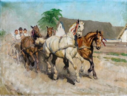 Viski János (1891-1987): Négyes fogat