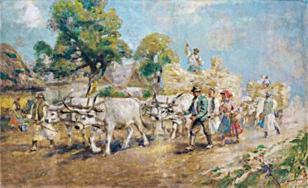Cserna Károly (1867-1944): Betakarítás