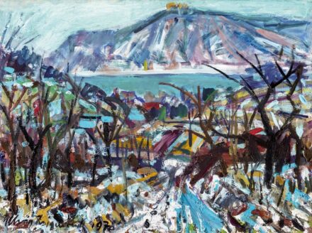 Uhrig Zsigmond (1919-1993): "Jeges út", 1970