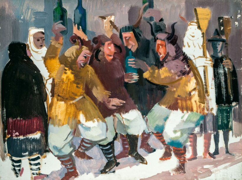 Pleidell János (1915-2007): Busójárás
