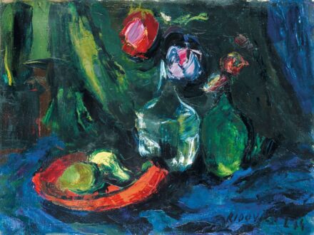 Ridovics László (1925-): Asztali csendélet, 1974