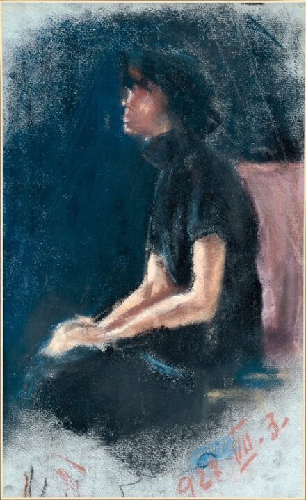 Móricz Margit (1902-1990): Ülő nő, 1928