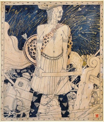 Leidenfrost Sándor (1888-?): "A magyarok nyilaitól"