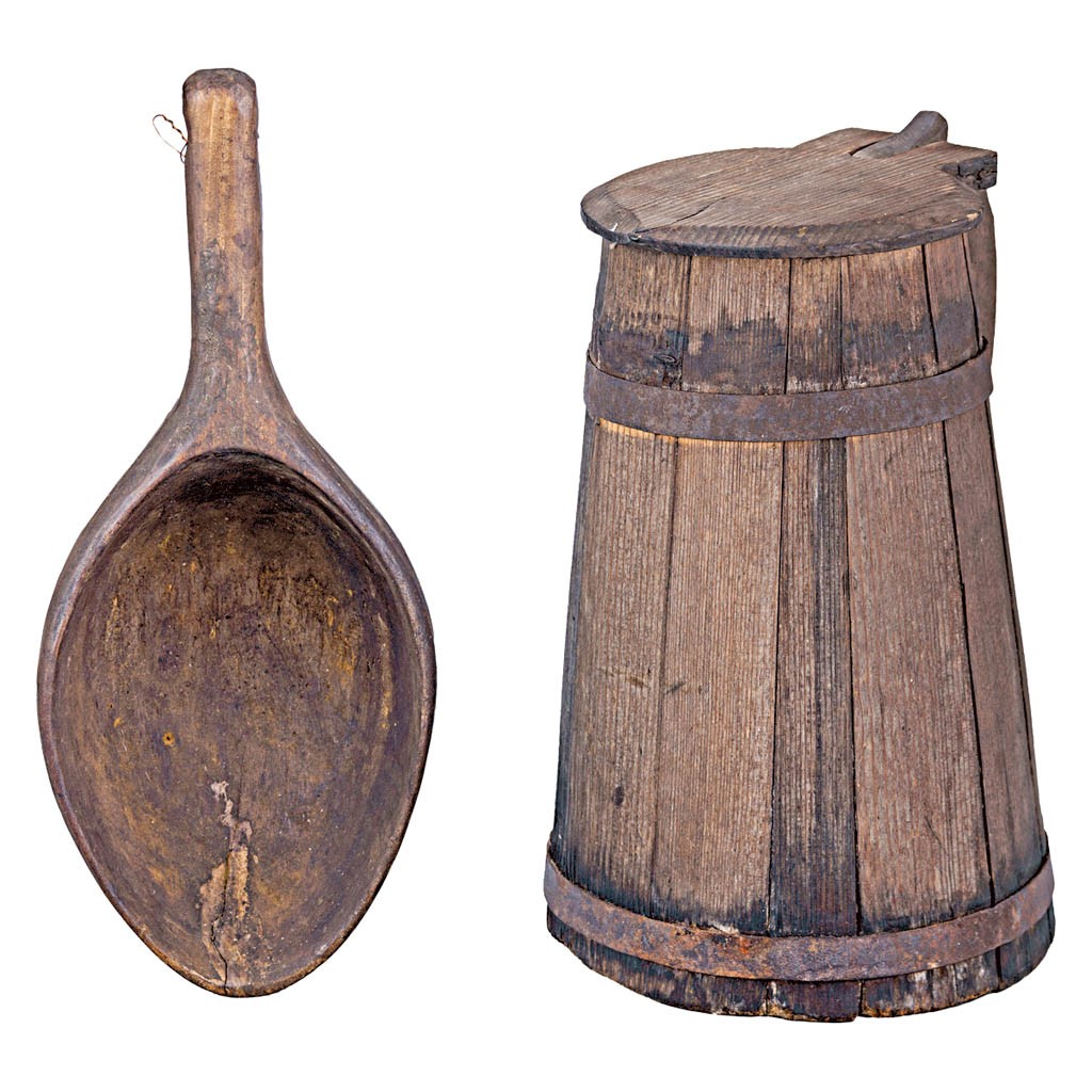 Sajtár és lisztes kanál