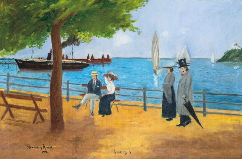 Bernáth Aurél (1895-1982):Balatonfüred, 1914