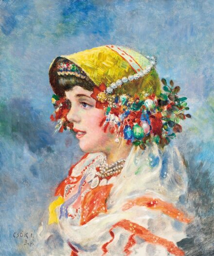 Csók István (1865-1961):Sokác lány