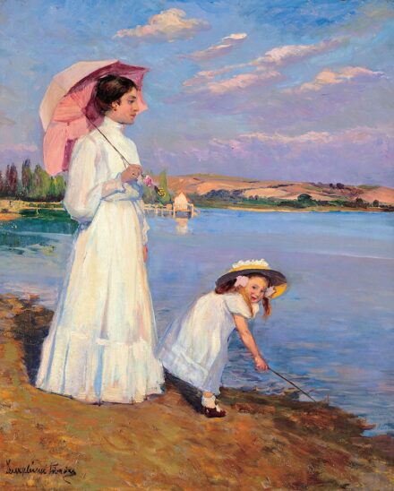 Zemplényi Tivadar (1899-1965):Séta a folyóparton