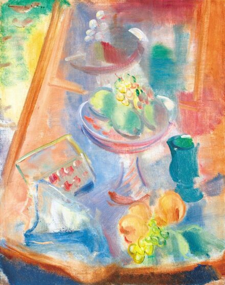 Márffy Ödön (1878-1959):Gyümölcsös csendélet, 1930-as évek második fele