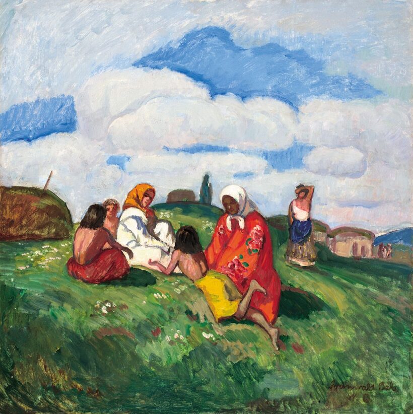Iványi Grünwald Béla (1867-1940):Déli pihenő