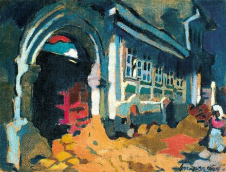 Nagy Oszkár (1883-1965):Kapu, 1950