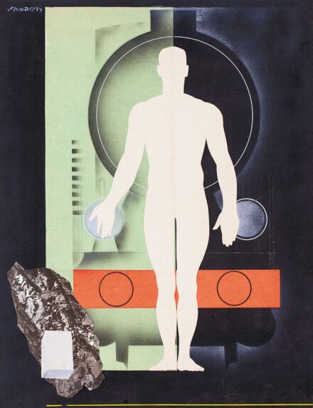 Vasarely Viktor (1906-1997):Reklámterv, 1935 körül