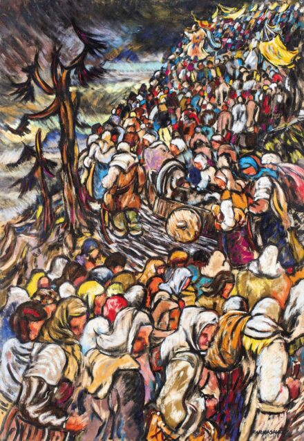 Farkasházy Miklós (1895-1964):Hegyi beszéd, 1930 körül