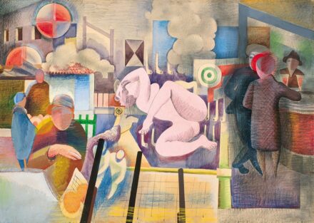 Réth Alfréd  (1884-1966):Vásár, 1925