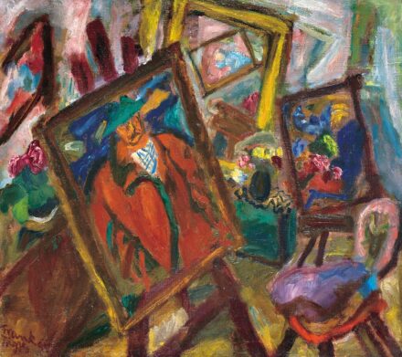 Frank Frigyes (1890-1976):Műterem, 1948