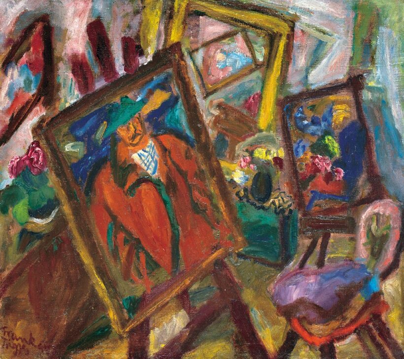 Frank Frigyes (1890-1976):Műterem, 1948