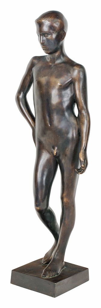 Vedres Márk (1870-1961):Fiúakt, Firenze, 1911-1913 között