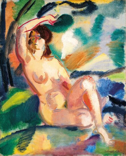 Márffy Ödön (1878-1959):Női akt, 1920-as évek közepe
