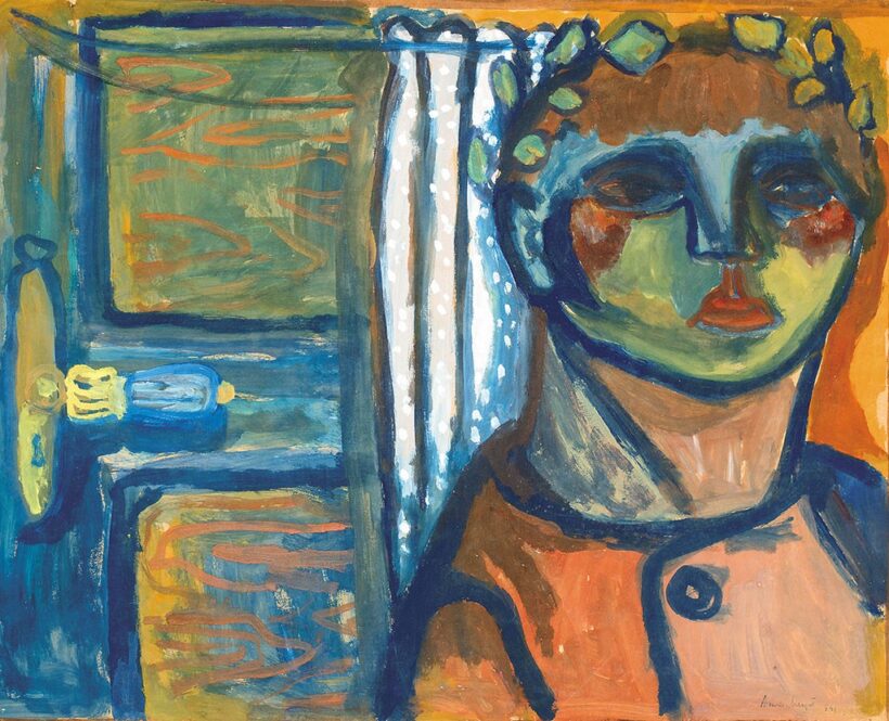 Anna Margit (1913-1989):Önarckép, 1941