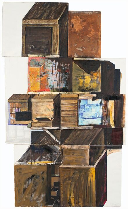 Szikora Tamás (1943-2012):Rauschenberges doboz, 1988