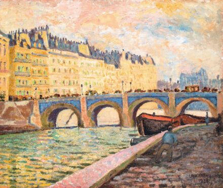 Lakatos Artúr (1880-1968):Pont Neuf Párizsban, 1936