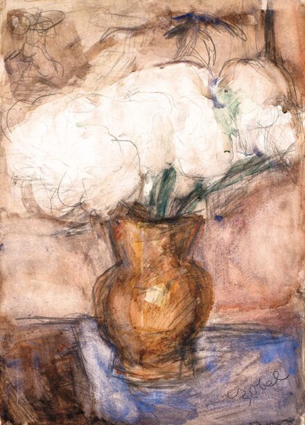 Czóbel Béla (1883-1976):Virágcsendélet