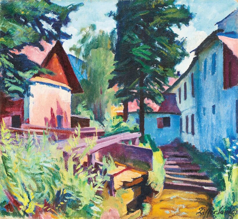 Ziffer Sándor (1880-1962):Malomárok Nagybányán