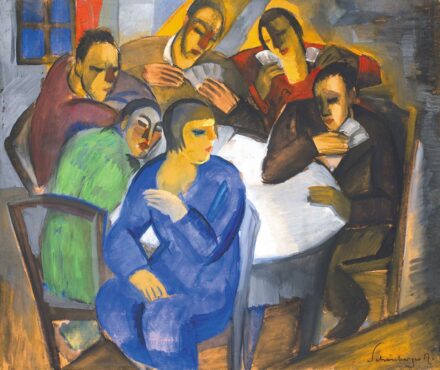 Schönberger Armand (1885-1974):Kártyázók
