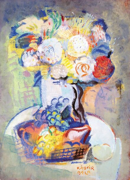 Kádár Béla (1877-1956):Virágcsendélet, 1930 körül