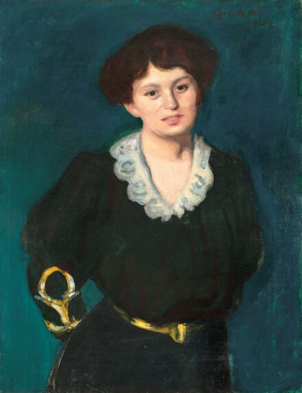 Czigány Dezső (1883-1938):Női képmás, 1907