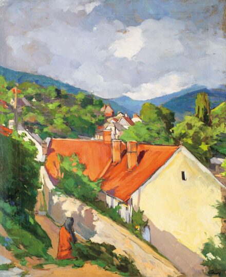 Litteczky Endre (1880-1953):Piros háztetők