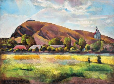 Aba-Novák Vilmos (1894-1941):Felvidéki táj, 1921