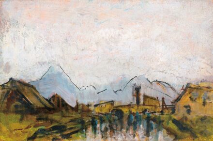 Mednyánszky László (1852-1919):Trén