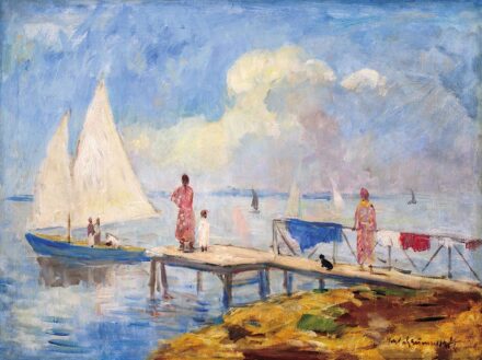 Iványi Grünwald Béla (1867-1940):Balatoni délután