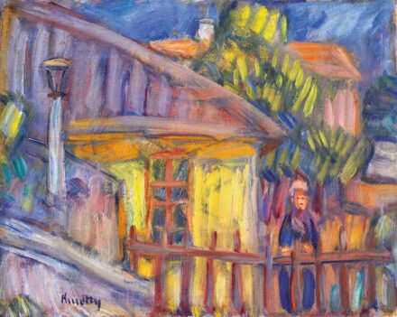 Kmetty János (1889-1975):Szentendrei kertben