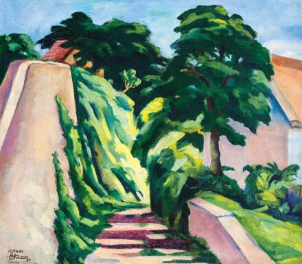 Csabai Ékes Lajos (1890-1944):Kerti út, 1937