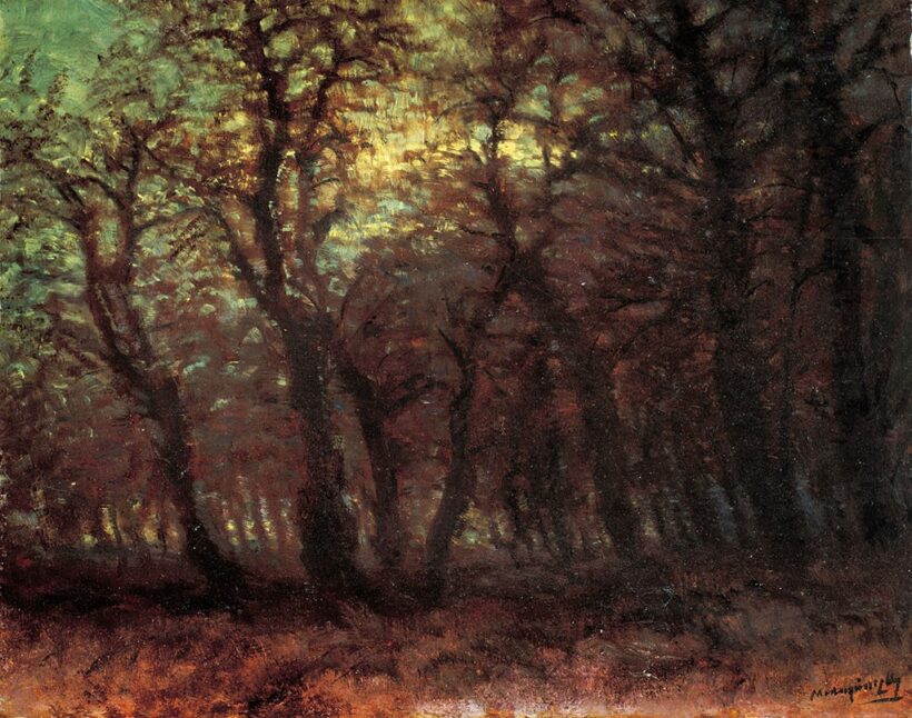 Mednyánszky László (1852-1919):Alkonyi erdő