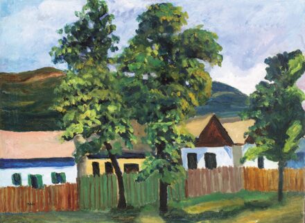 Orbán Dezső (1884-1987):Tájkép, 1908