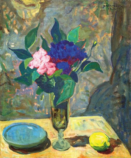 Gábor Móric (1889-1987):Virágcsendélet, 1959